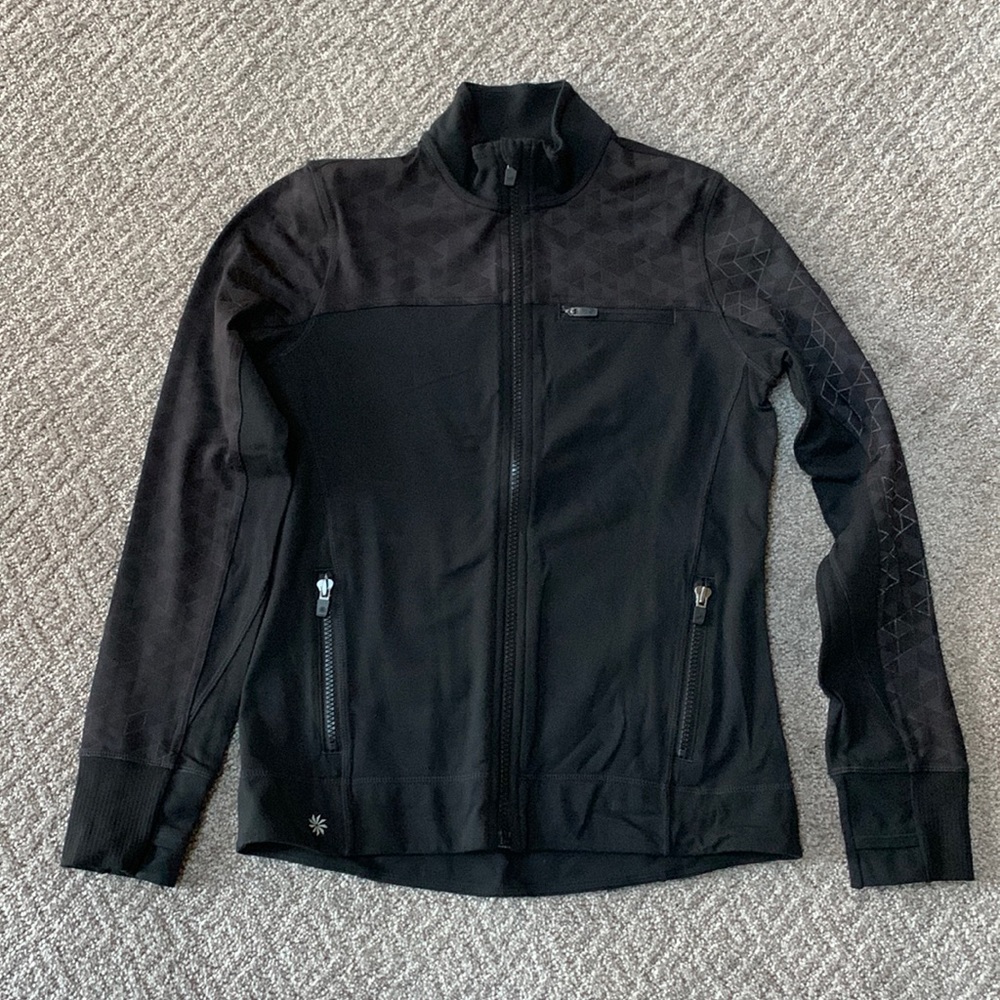 Athleta Girl Zip Up Jacket. Size L/12